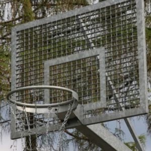 Pannello da Basket plus anello zincato,codice 106-P