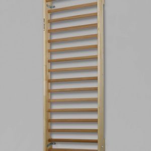 Spalliera Palermo, 2300x850x115 mm, 16 pioli, Faggio-Abete, Cod. 221-Reha