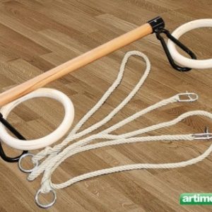 Anelli ginnastici con trapezio, codice 1163-Trapezio