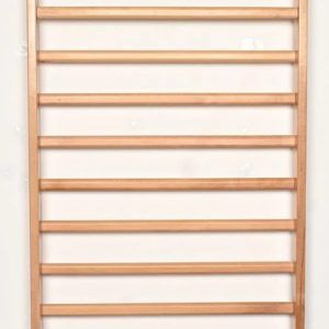 Spalliera Milano, 2300x850x115 mm, 14 pioli, Faggio e Abete, codice 221