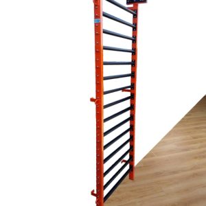 Spalliera Full Steel Orange, 2300x900 mm, 17 pioli Acciaio, codice 221-Metal-Arancione