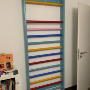 Spalliera Napoli 2300x850x115 mm, 14 pioli, Faggio, codice 221-piu-colori