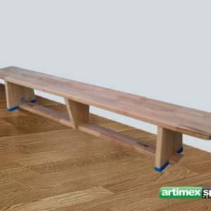 Panca svedese in faggio, 2 m,codice 202-F